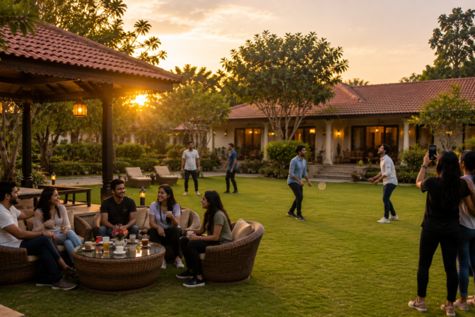 Resort for Friends Outing – Fun, Food & Relaxation