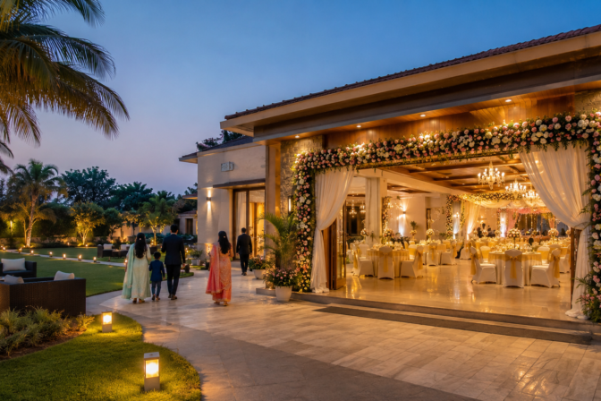 Resort with Banquet Hall for Weddings, Events & Family Celebrations